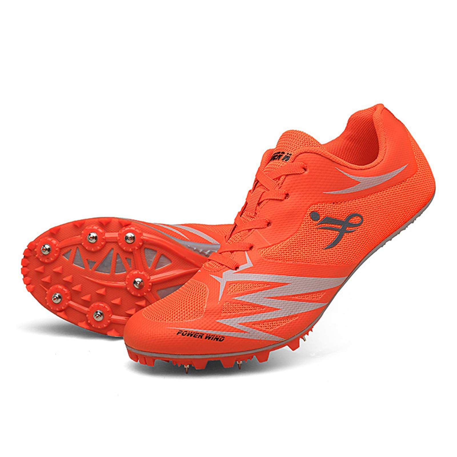 Zapatillas De Atletismo para Hombre Y Mujer con Clavos Profesionales para Carreras Saltos Transpirables Y Ligeras