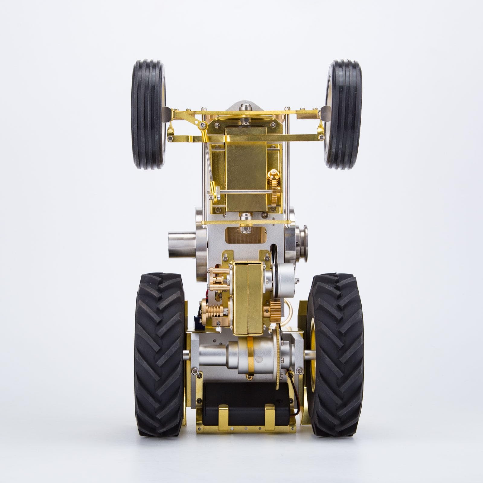 Mini tractor de motor de gasolina retro modelo 1.6CCHorizontal refrigeración por aire de un solo cilindro mecánico de ingeniería de vehículos agrícolas para adultos coleccionistas -T16