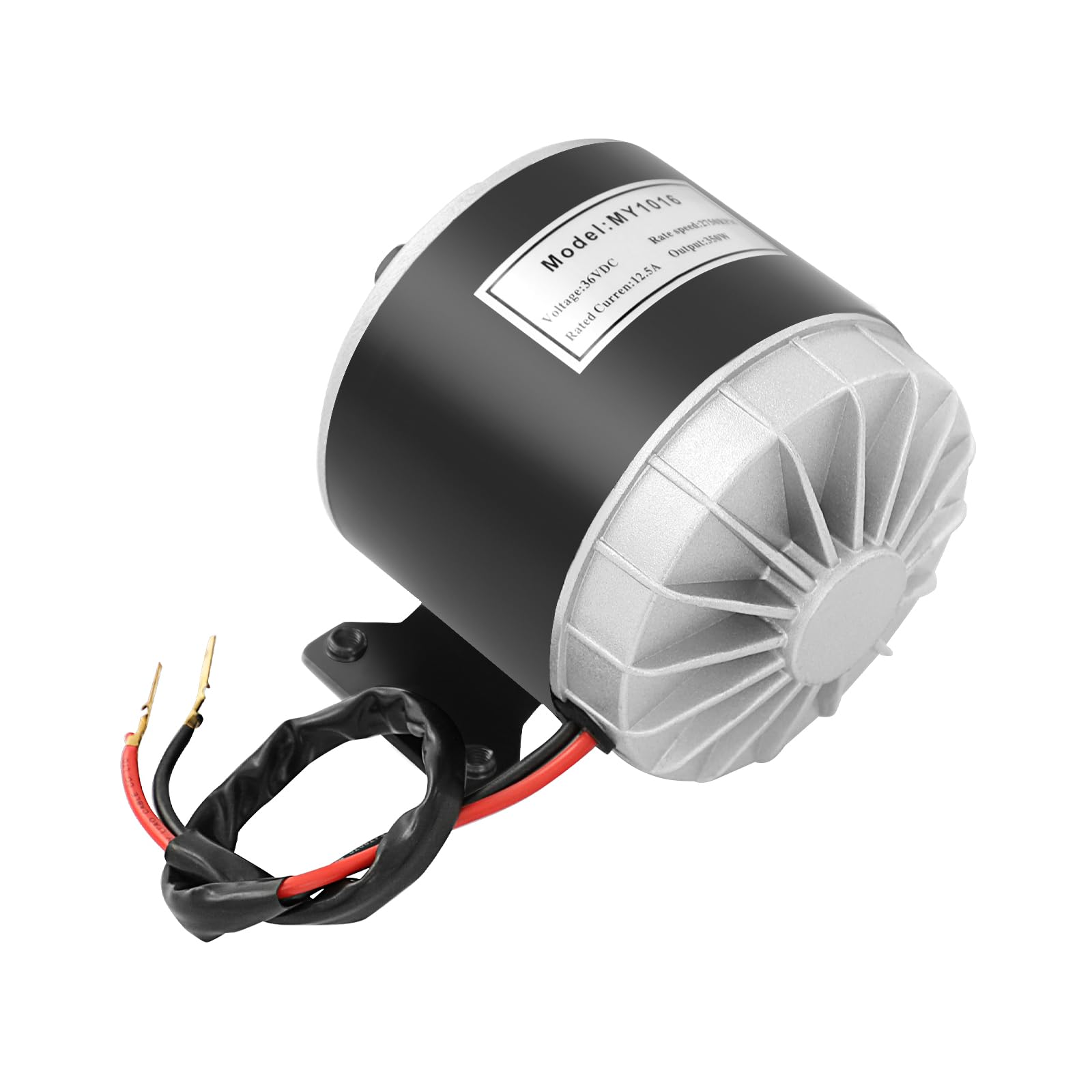 Motor eléctrico 350 W 36 V, silencioso < 55 dB, carga de 100 kg, color negro