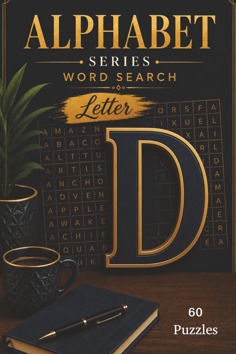 Letter D Word Search: Collection of Over 50 Word Search Puzzles (Alphabet Series)