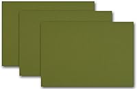 Vista 2 de Cartulina en blanco de color premium de 5 x 7 (50, rojo caliente)