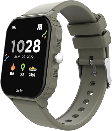 Miniatura 2 de Reloj inteligente Cubitt Teens para adolescentes, con monitor de frecuencia cardíaca, presión arterial, oxígeno en sangre, monitor de sueño, más de