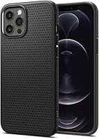 Vista 47 de Spigen Liquid Air - Funda diseñada para iPhone 13 Mini (2021), color negro mate