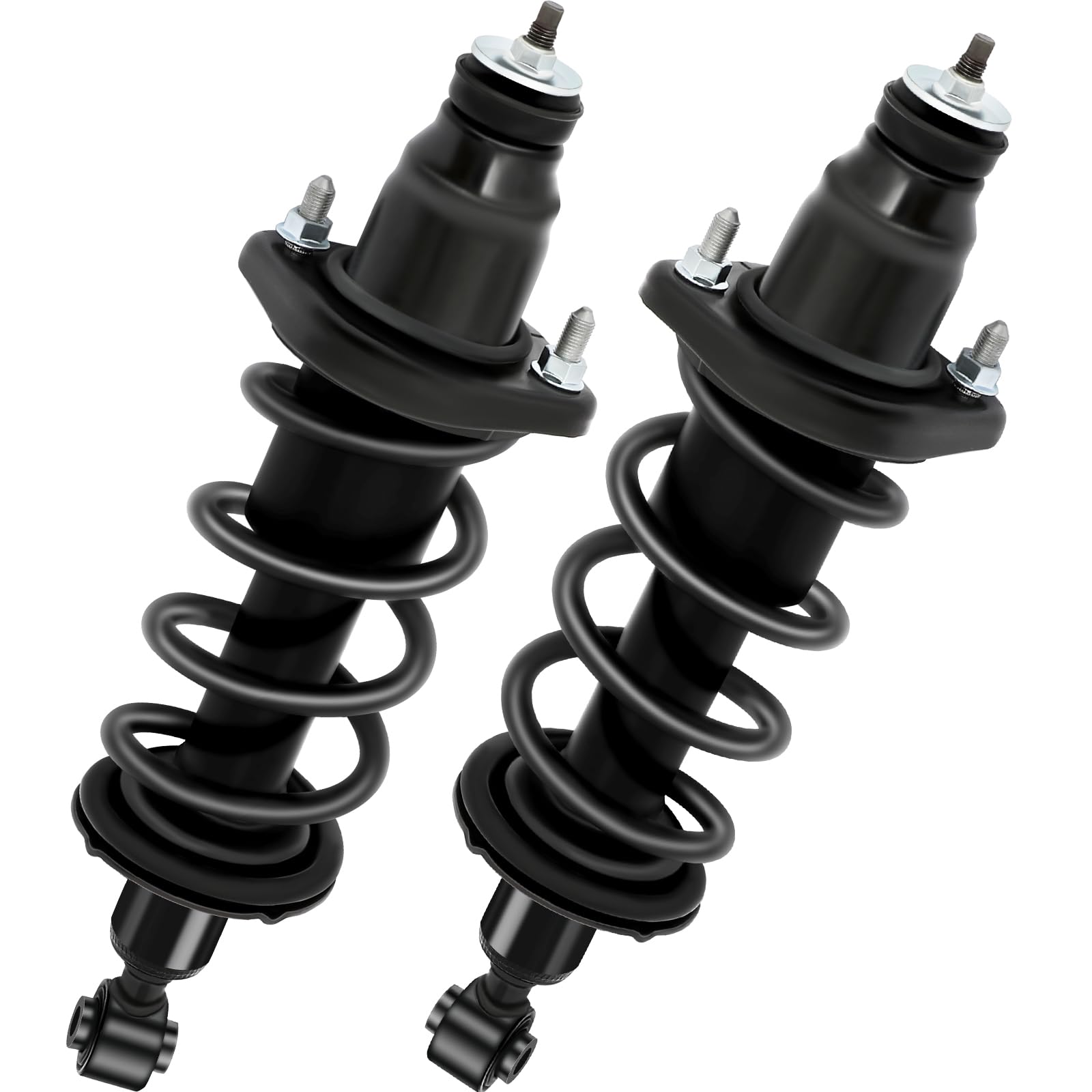 Rear Complete Struts Coil Spring Assembly Shock Absorber Fit for 2001 2002 2003 2004 2005 for Honda Civic, Replace OE 15381 15382 171340L 171340R 181340L 181340R(Set of 2)