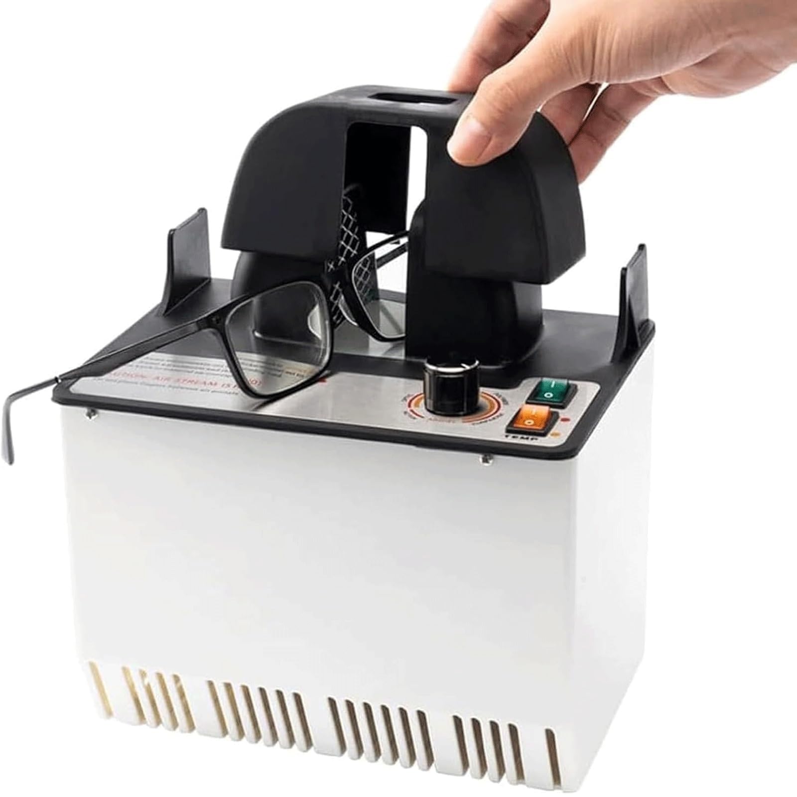 Equipo de calentamiento de 500W para corregir monturas de gafas en ópticas