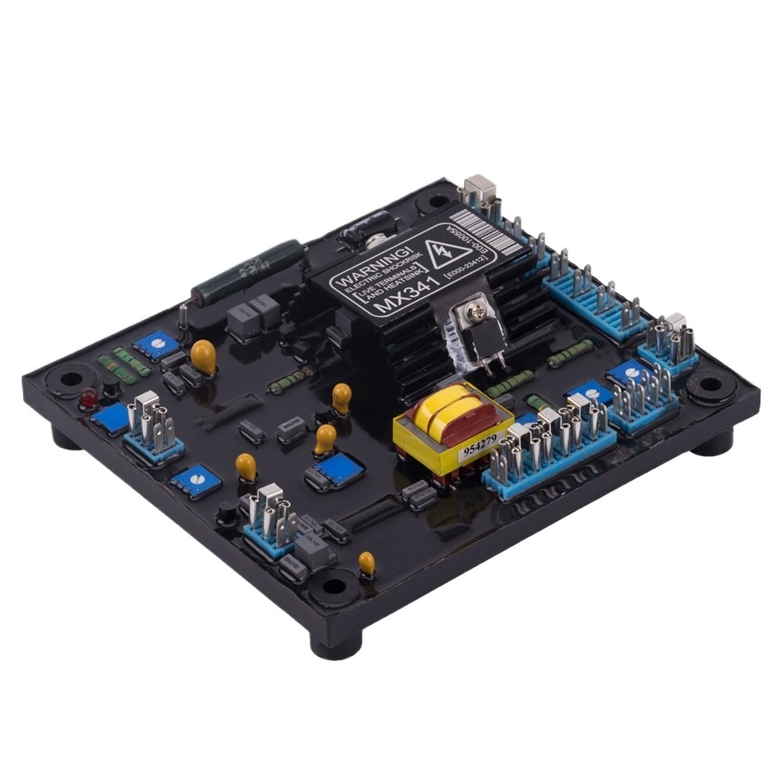 Generador Regulador de Voltaje automático MX341 Regulador de Voltaje automático Imán Permanente Alternador Diesel sin escobillas Estabilizador del regulador de Potencia(Normal)