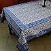 Homestead Rajasthan Block Print Cotton Tablecloth 90