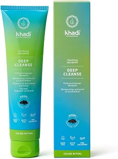 khadi DEEP CLEANSE Shampooing clarifiant, coloration boîte de 150 ml