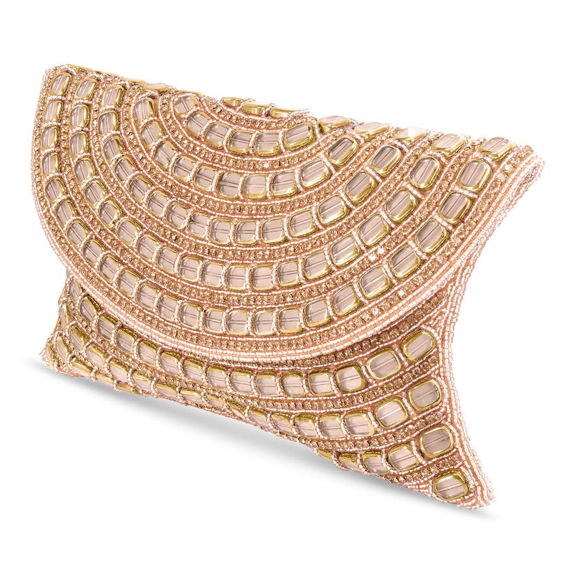 Image of Aheli Potli Bag Gift for Women Handmade Evening Wristlet Handbag Stylish Bridal Purse Fashion Bag