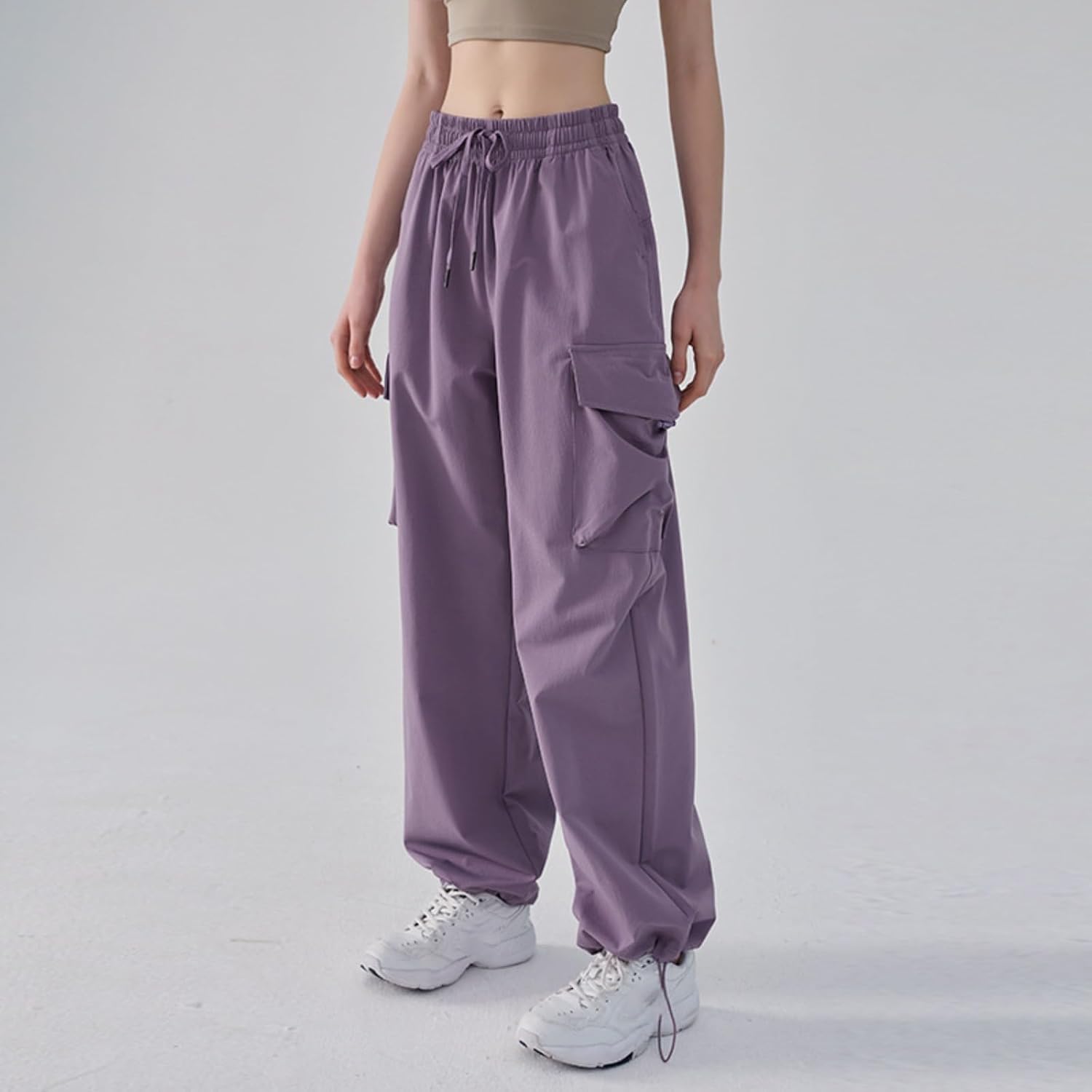 Women's Sports Pants Sweatpants Loose Work Pants