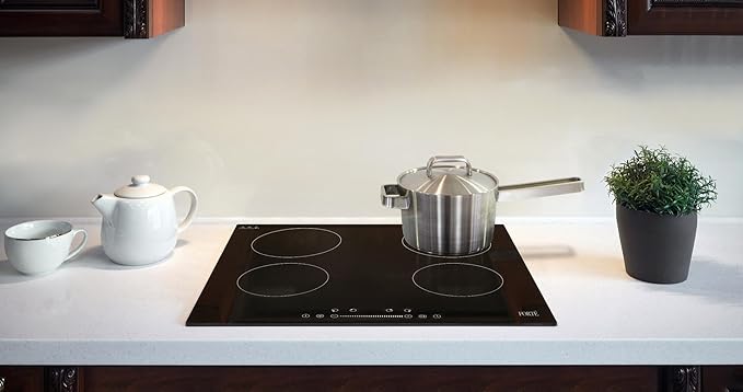 Estufa Vitrocerámica 4 Puestos 24" Empotrable 240V miniatura 5