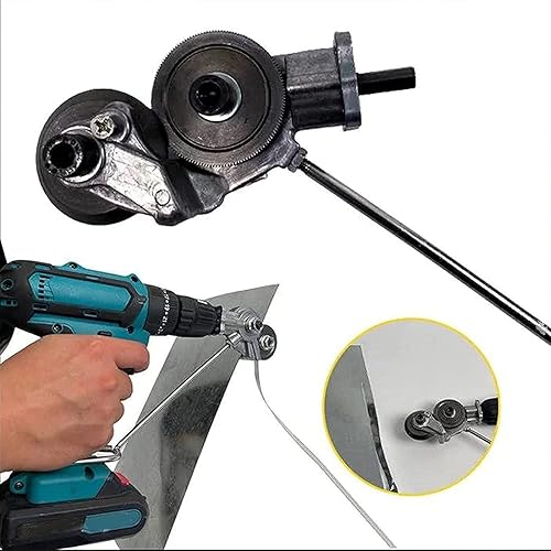 Accesorio de taladro de metal Nibbler, nuevas tijeras de taladro eléctrico 2022, accesorio de cortador de placa de taladro eléctrico, accesorio de