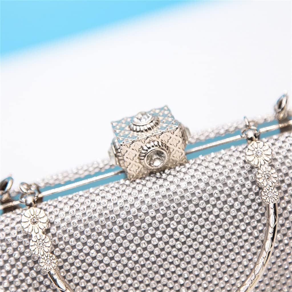 Diamond-encrusted Dinner Bag Korean Version of Everything Women Holding Bag Single Shoulder Cross-body Bag