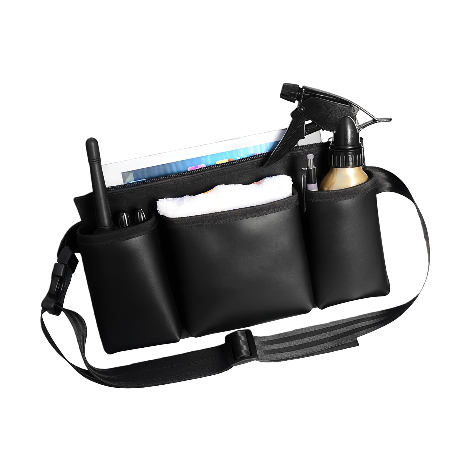 Fromceo Multifunctional Utility Waist Pouches Work Apron With Multiple Compartments For Storing Phone Radio And Tool Waist Tool Pouches Electrician