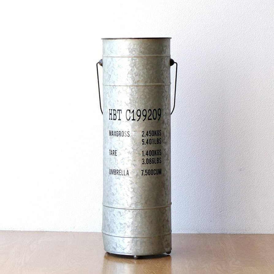 Amazon｜傘立て スリム コンパクト おしゃれ ペール缶 スチール