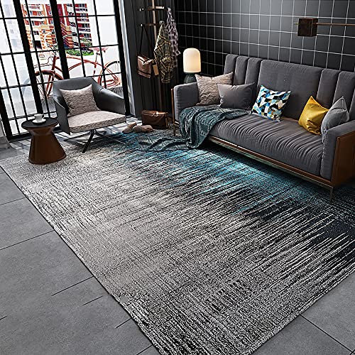 Tapis d'accent moderne lavable Ruby Lil, grand tapis de salon A