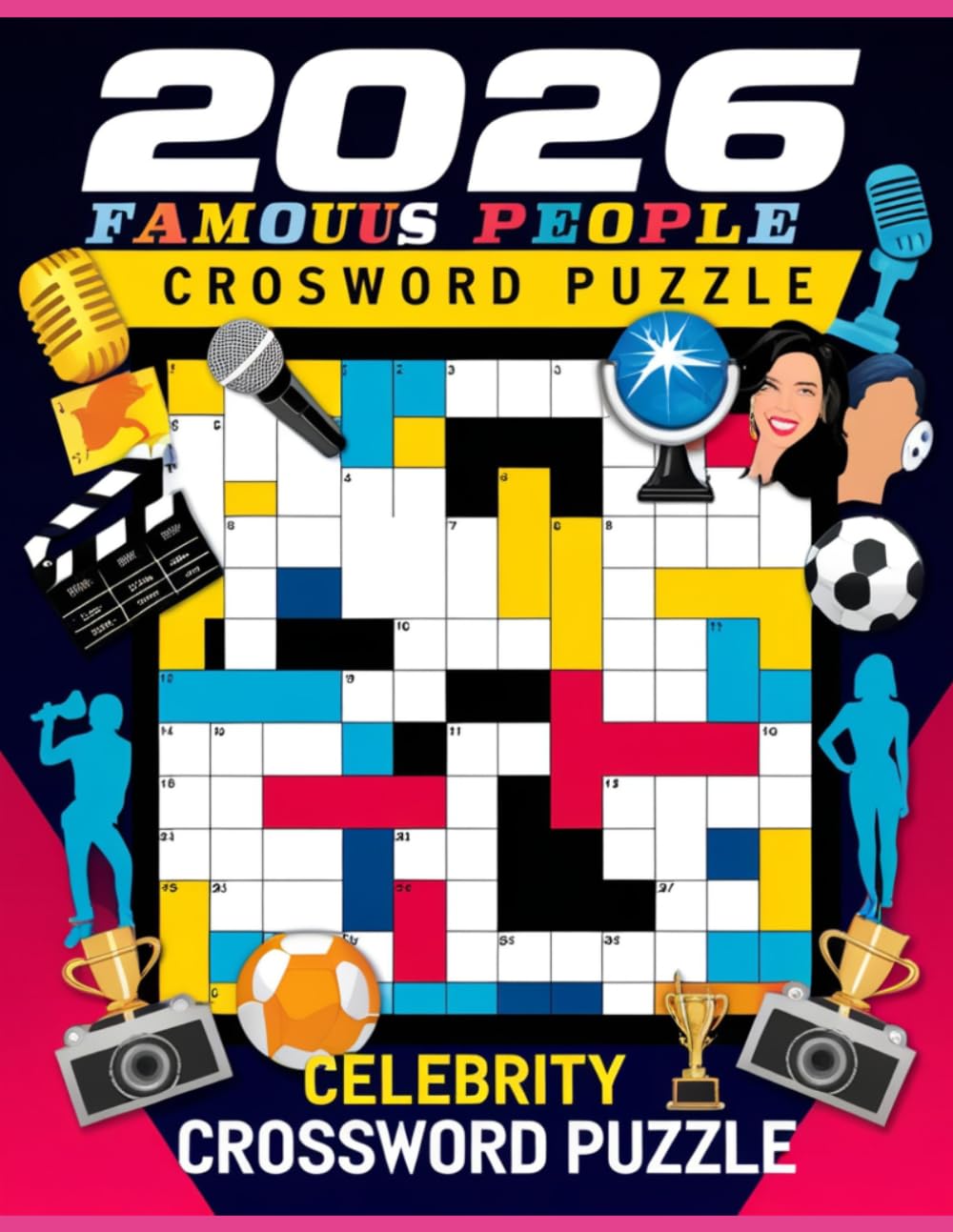 2026 Ultimate Crossword Puzzle Book: Challenging, Fun, and Brain-Boosting Crosswords