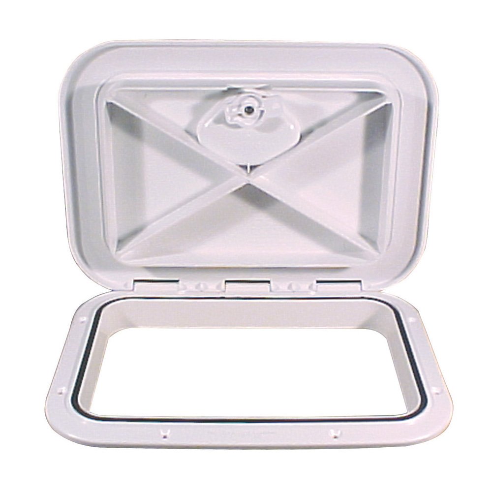 BECKSON MARINE HT1115-W/Beckson 11x15 Flush Hatch Vertical or Horizontal - White