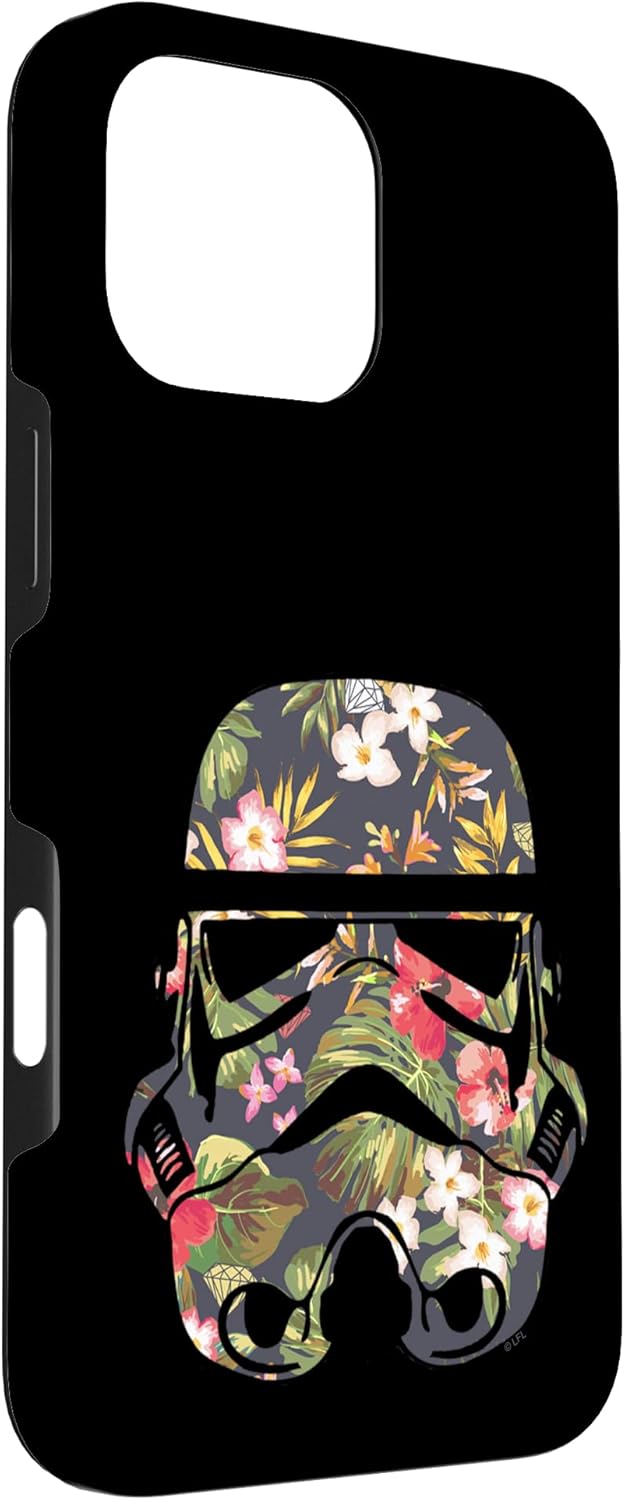 iPhone 16 Pro Max Star Wars Floral Stormtrooper Case