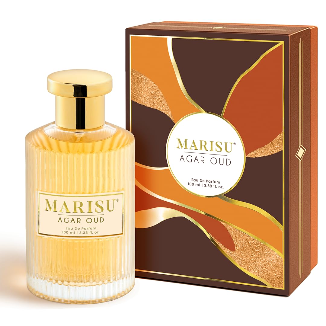 Marisu Agar Oud Long Lasting Luxury Perfume for Man and Woman | UNISEX EDP 100 ml | Oud, Cardamom, Sandalwood, Amber | Woody, Spicy, Premium Fragrance for Men & Women-image-42