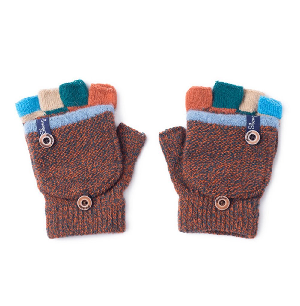 Guantes de escritura cálidos para bebés/niños, de 3 a 6 años