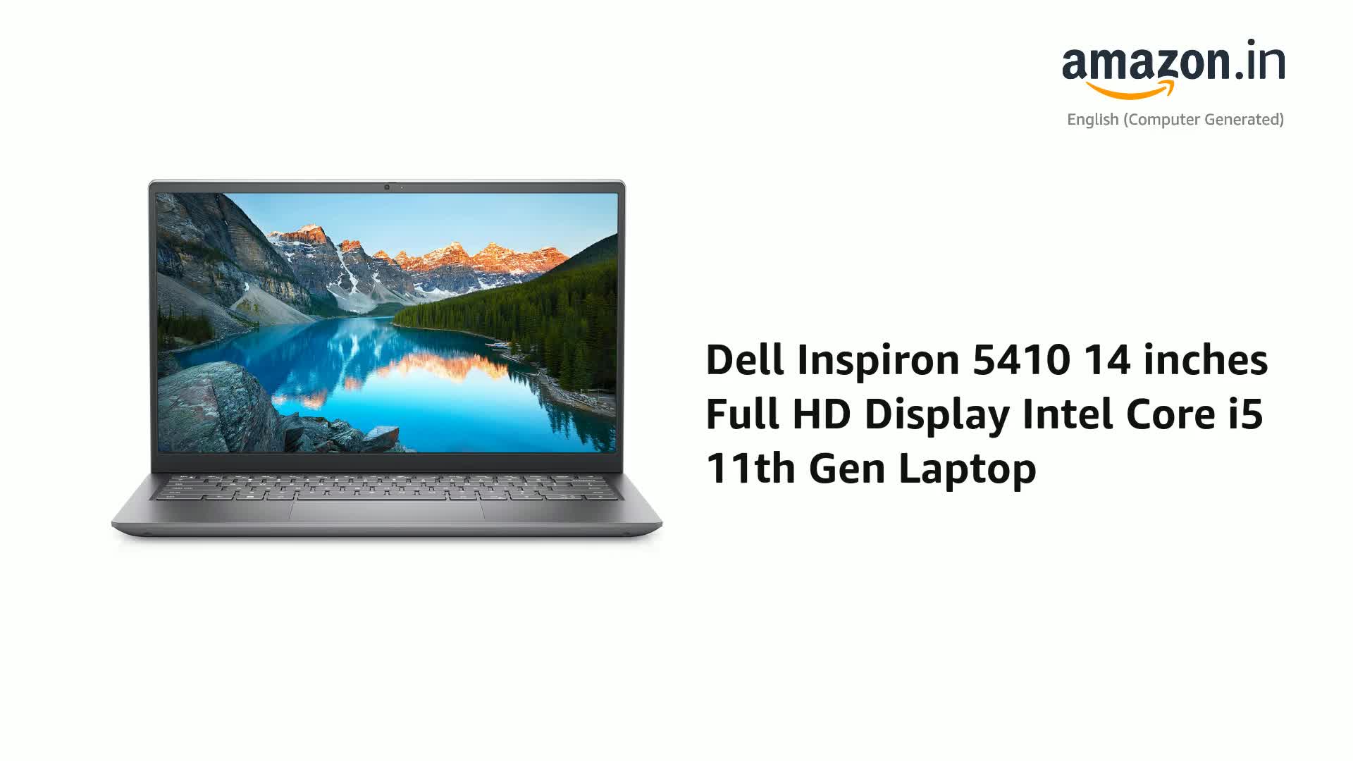 Dell Inspiron 5410 14 inches Full HD Display Intel Core i5 11th