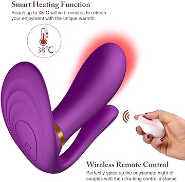 Vibradores para Mujere y Pareja Control Remoto, 3 en 1 ...