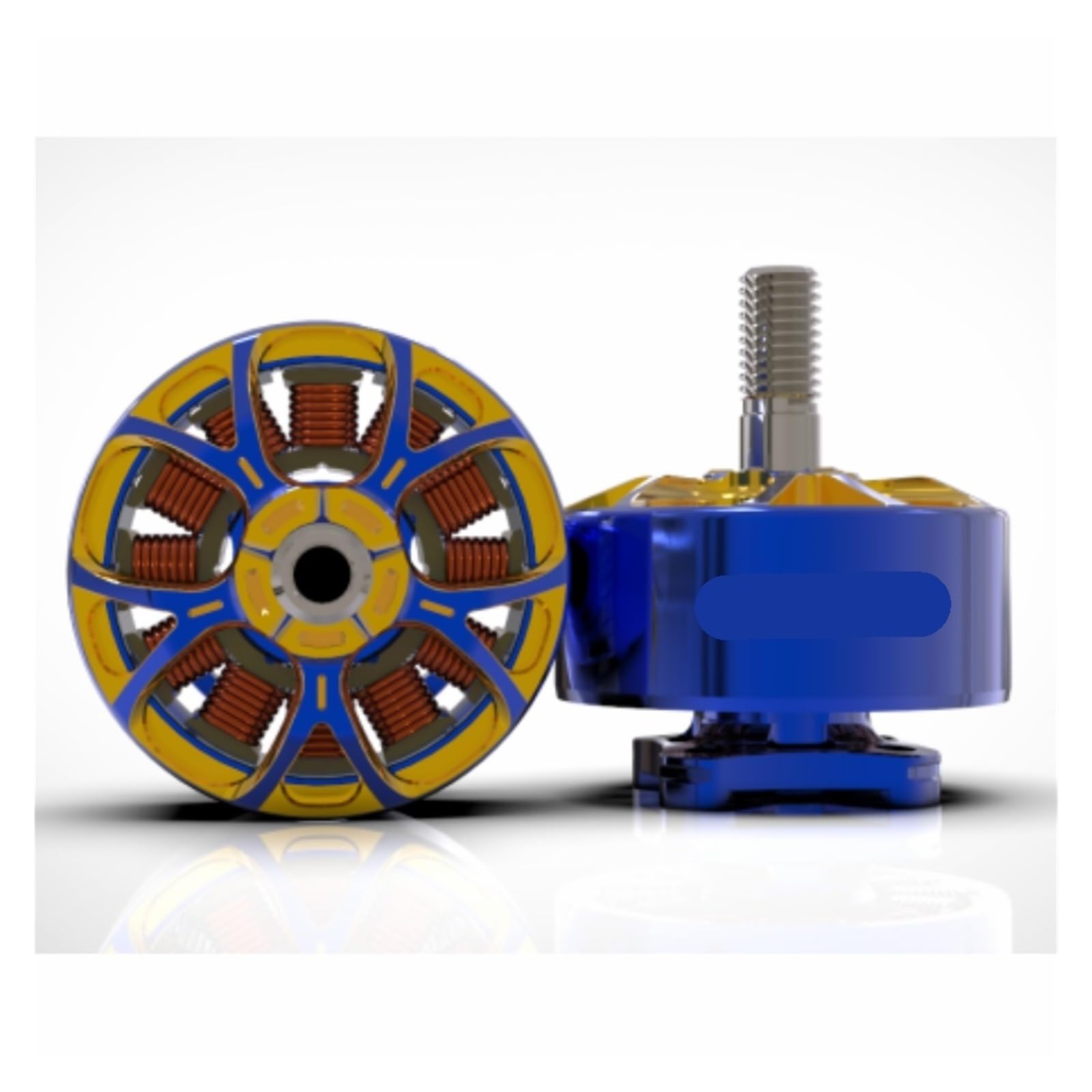 Motor sin escobillas 2207 .5 1980KV 6S, Compatible con Drones RC FPV Freestyle de Pulgadas, Piezas Bricolaje