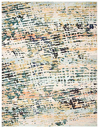Tapete SAFAVIEH Madison Collection 9x12 pies Beige Navy miniatura 3