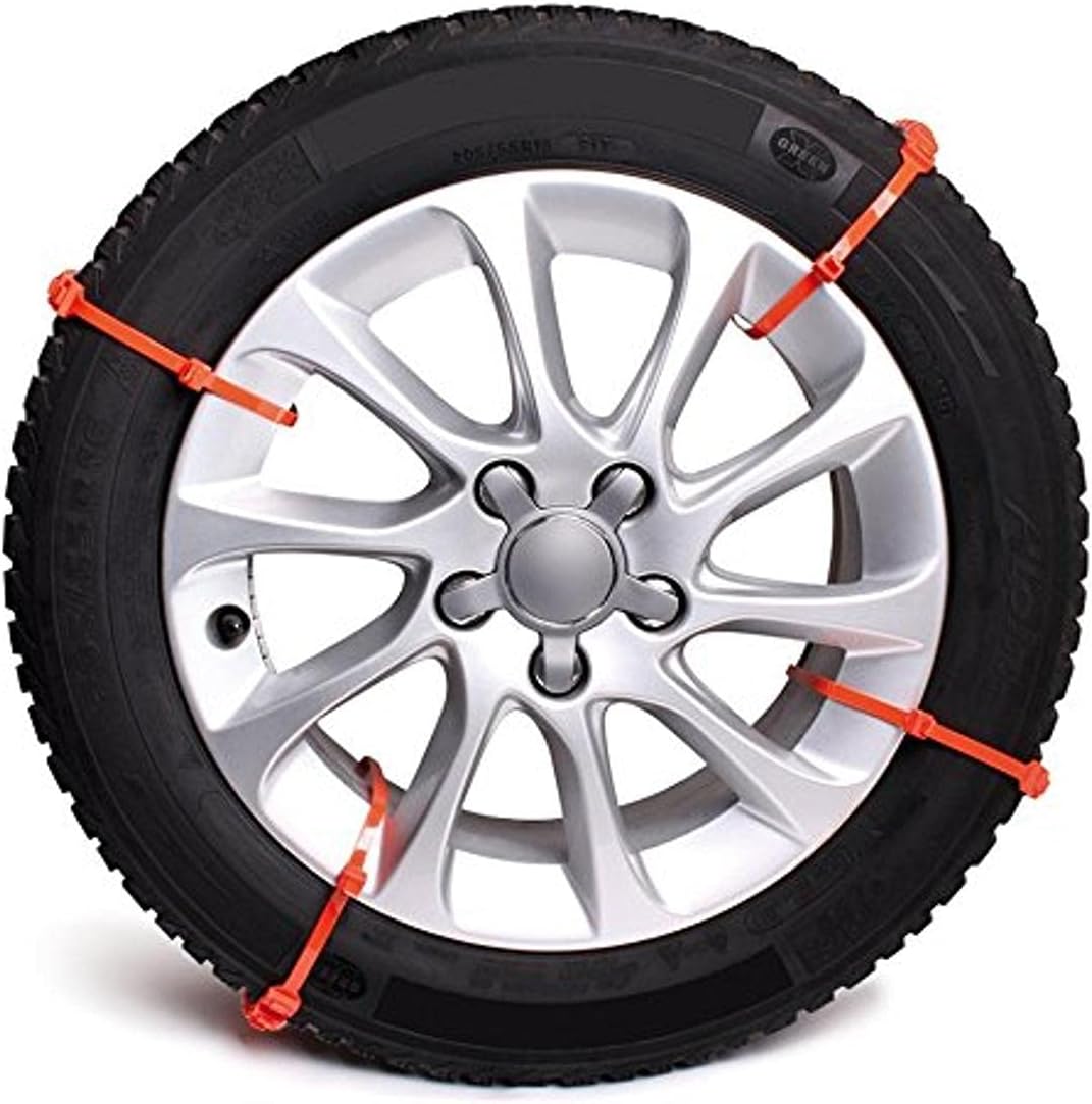 Bottari SOS 35260, Snow Pit Stop, 8 Ties Universal Disposable Stay-Put Snow