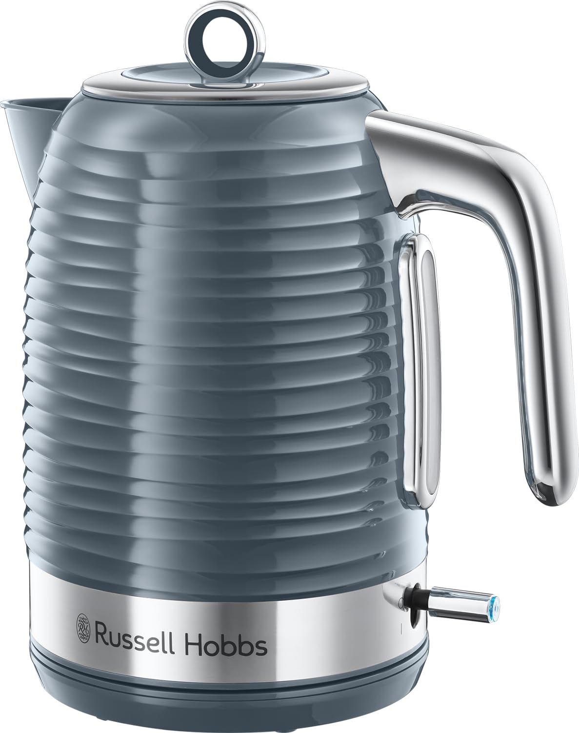 Russell Hobbs Tostadora Inspire 2 Ranuras, Plástico Texturizado, Gris 24373-56 + Hervidor de Agua Eléctrico Inspire 24363-70 + Cafetera de Goteo Inspire 24393-56