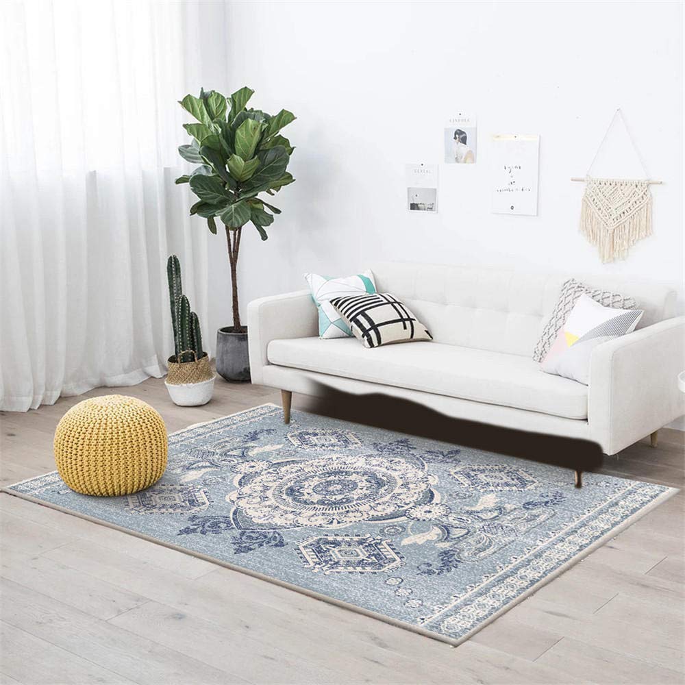 Tapis de cuisine rétro gris bleu pour sublimer votre intérieur