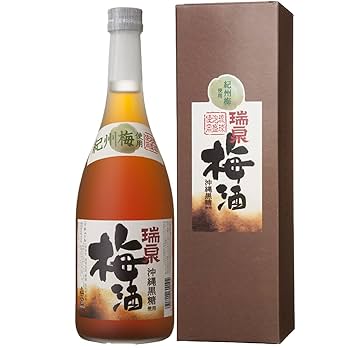 Amazon.co.jp: 瑞泉酒造 沖縄黒糖入梅酒 [ 720ml ] : 食品・飲料
