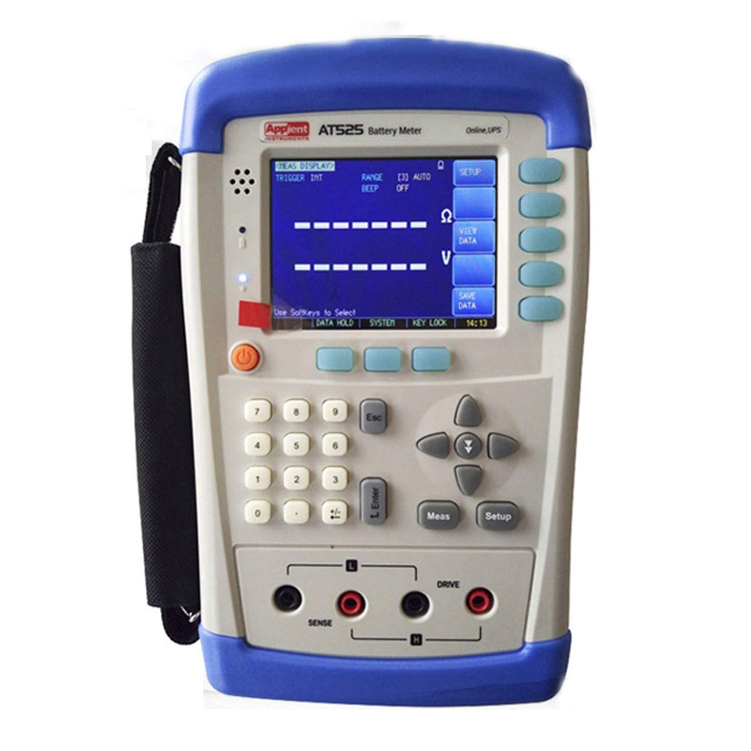 Handheld AC Milliohm Meter Tester AT525 Odporność Napięcie DC 0.001m Ohm 3.3 Do testowania elektrycznego