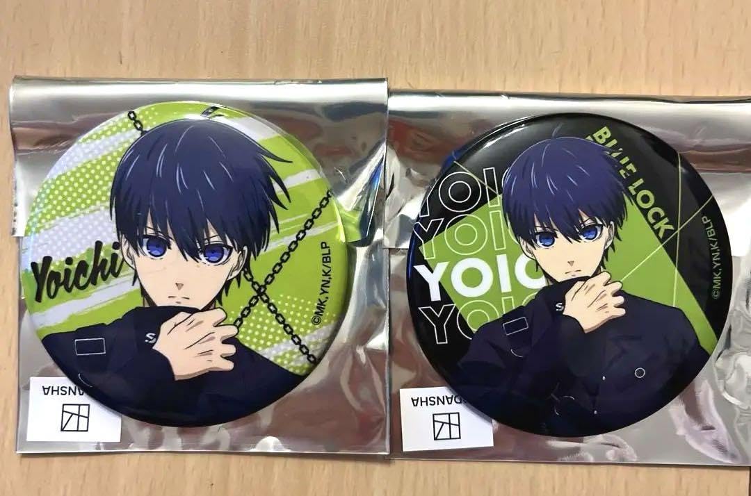 ブルーロック ハーネス style 缶バッチ 潔世一 ハーネスstyle 20個 グッズ-バッチ】ブルーロック トレーディング缶バッジ ハーネス