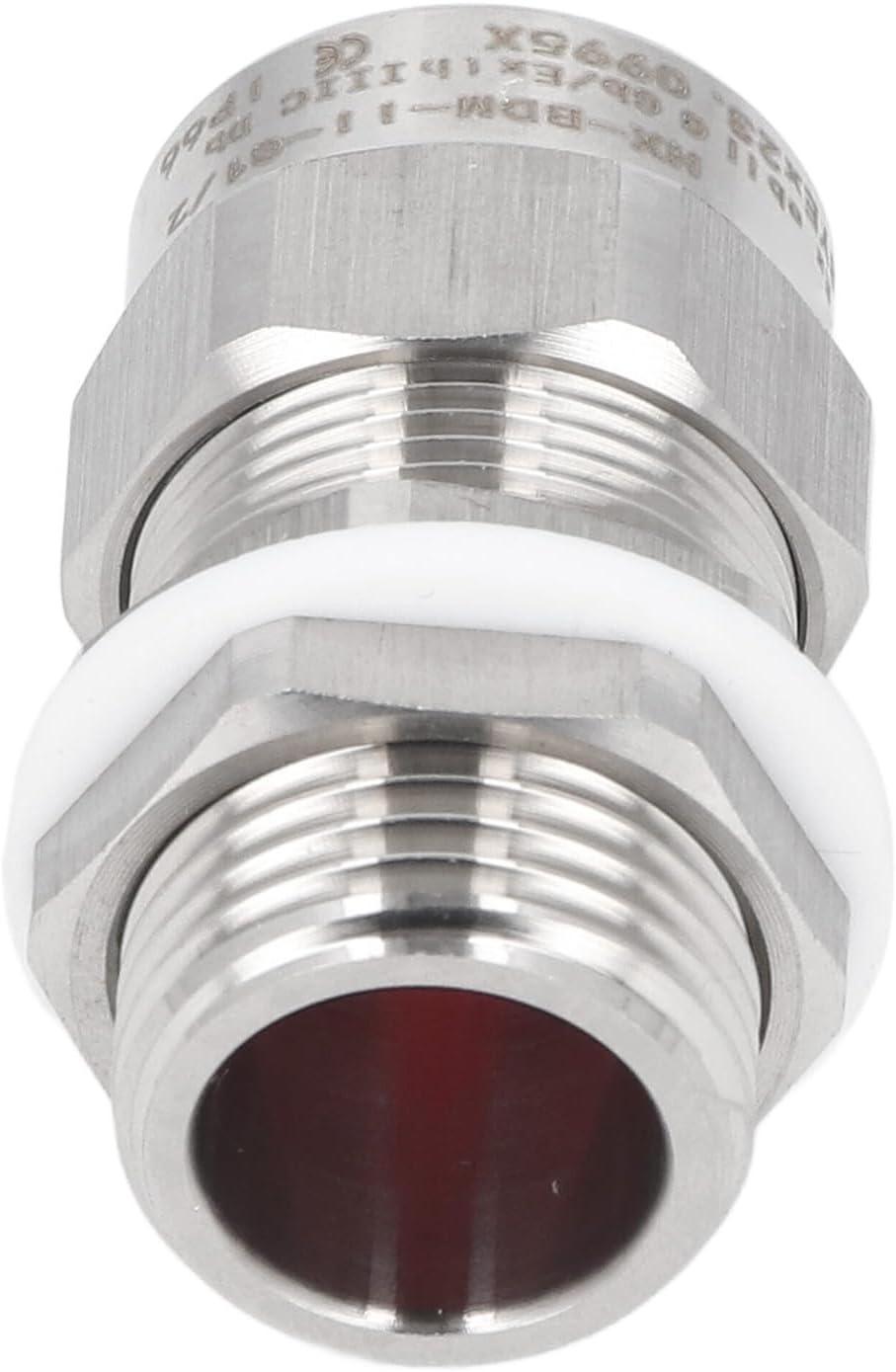 Stainless Steel Cable Gland G1/2 IP66 Armoured Connector for 5-12mm Cable, Electrical Junction Box Fitting for Indoor Outdoor Cabinets