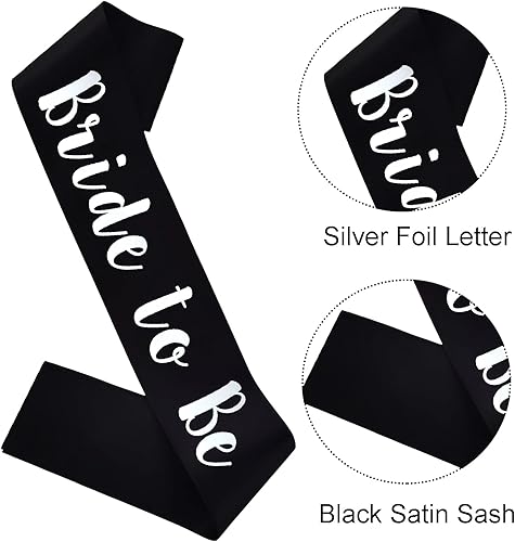 Miniatura 17 de Banda de novia para ser, bandas de despedida de soltera, regalos de compromiso para despedida de soltera, despedida de soltera y fiesta de boda