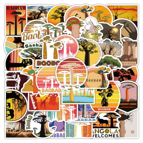 Baobab �X�e�b�J�[ �q���p 50�� VSCO �}�W�J���c���[ �f�J�[�� �p�b�N �h�� �r�j�[�� ���� �m�[�g�p�\�R�� �g�ѓd�b �X�P�[�g�{�[�h �X�e�b�J�[ ��l ���̎q �q���p
