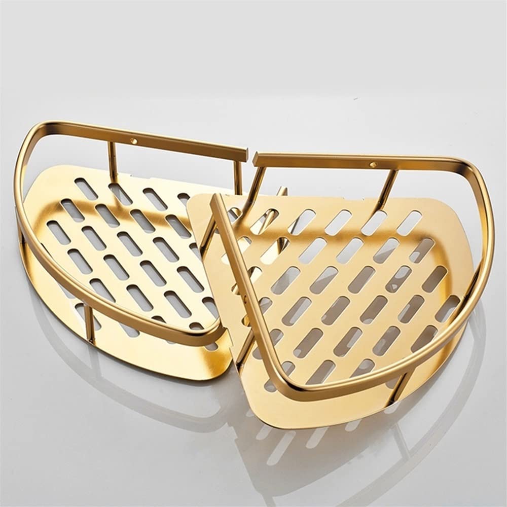 Estantes de baño exquisitos Estante de baño, Cesta de Esquina montada en la Pared de la Ducha, Estante de baño de Pared de Almacenamiento de champú