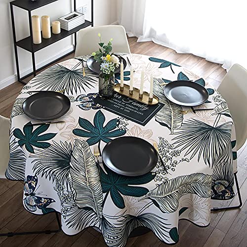 Nappe ronde imperméable réutilisable pour décoration de mariage - 4