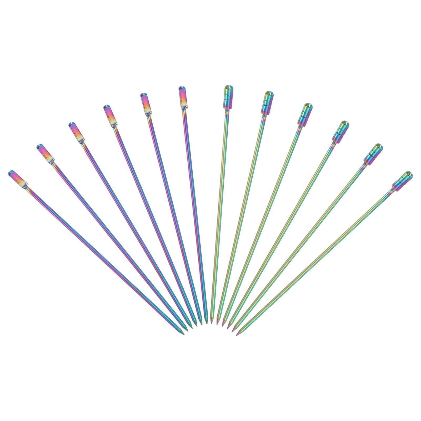 Pics à cocktail en acier inoxydable pour remplacer les cure-dents jetables qui cassent