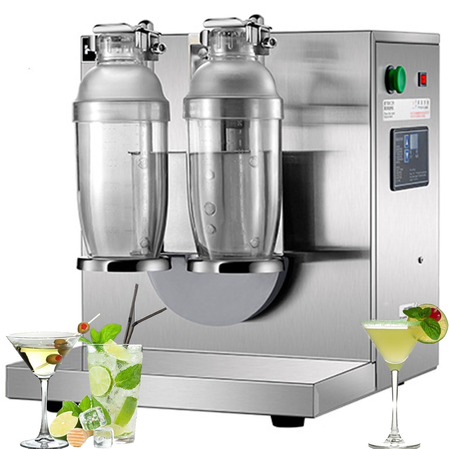 Qiang 120W Automatic Double Cup Tea Shaker Machine