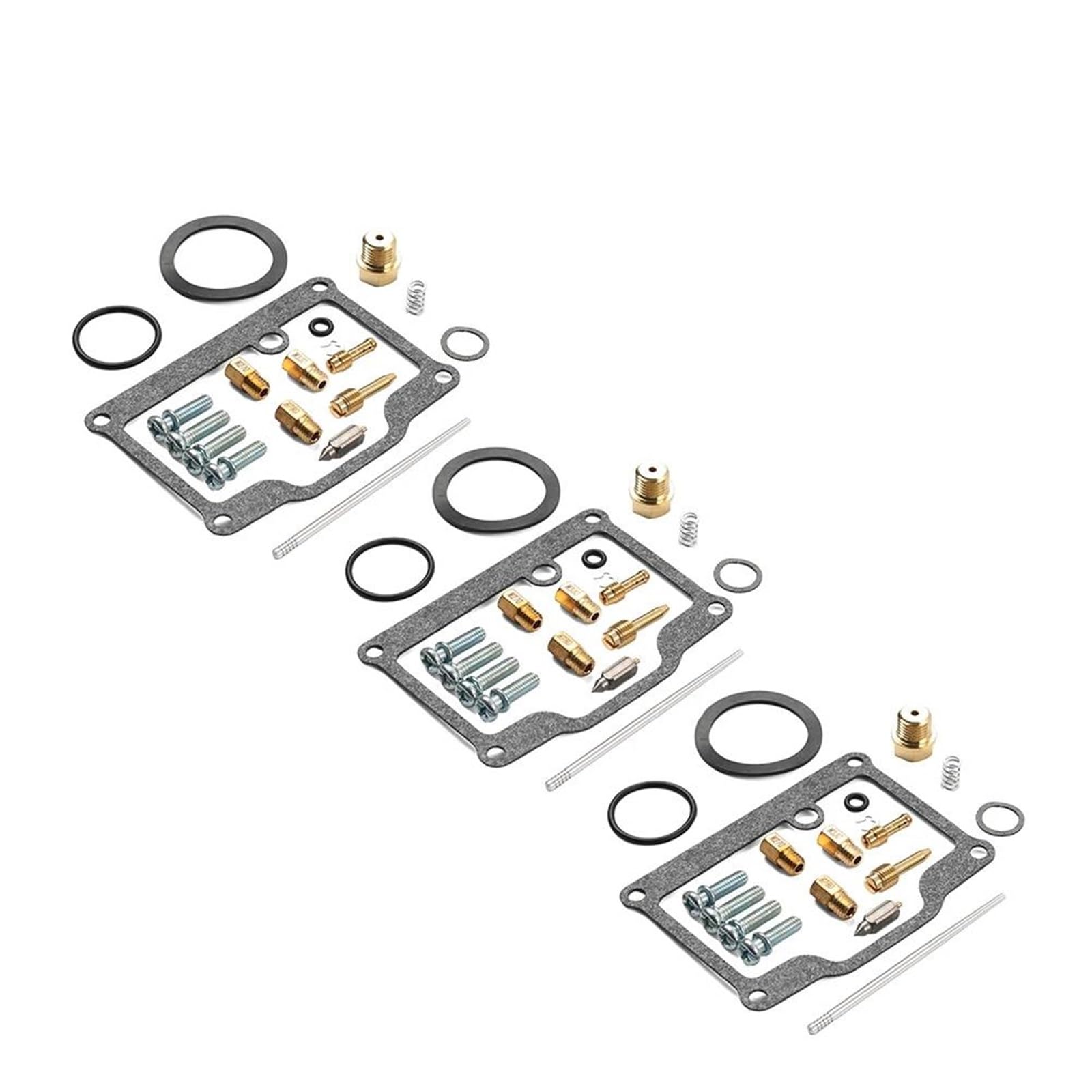 Ajuste De Carburador Kit De Reparación Carburador Motocicleta para Polaris Indy XLT600 1996-1998 Reconstrucción Junta Tórica Resorte, Empaque Repuestos Kit Reemplazo