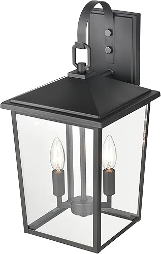 Miniatura 3 de ML Lighting 2972-PBK Tradicional, recubrimiento en polvo negro