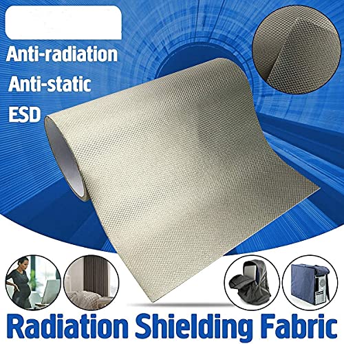 Alfredx EMFB Faraday Fabric 44'' X 36'' Emf Protection Fabric, Military Grade Rfid Shielding Fabric Signal Blocking Material 1 Yard thumb #3