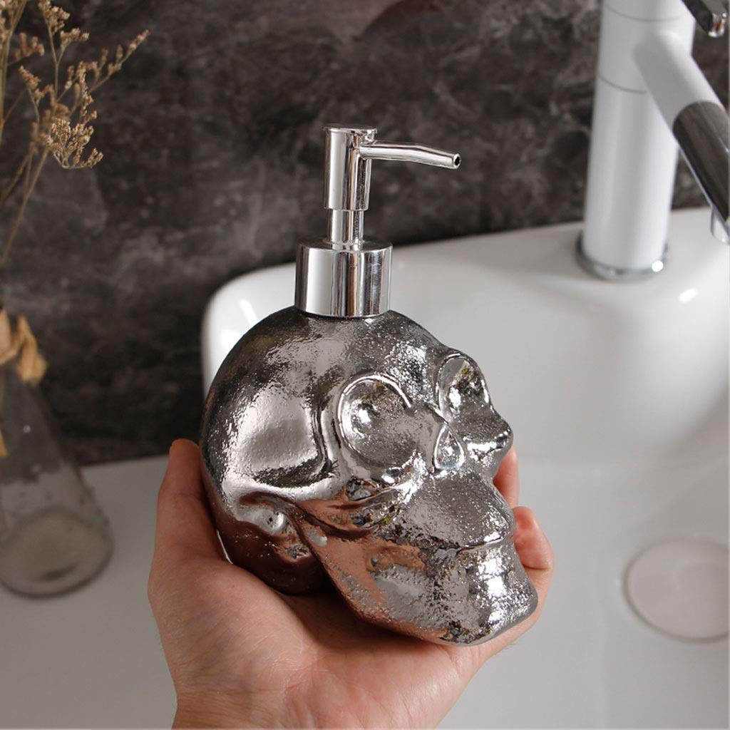 Dosificador Jabon Botella de loción Retro de cerámica Europea Personalizada Botella de la Mano para el hogar Mano-Pulso de la Botella de reemplazo de champú dispensador champú