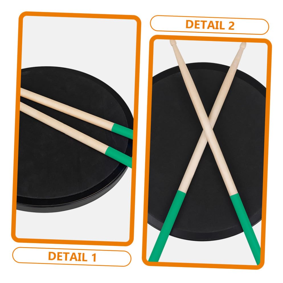 Baquetas de madera antideslizantes para batería Maple miniatura 3