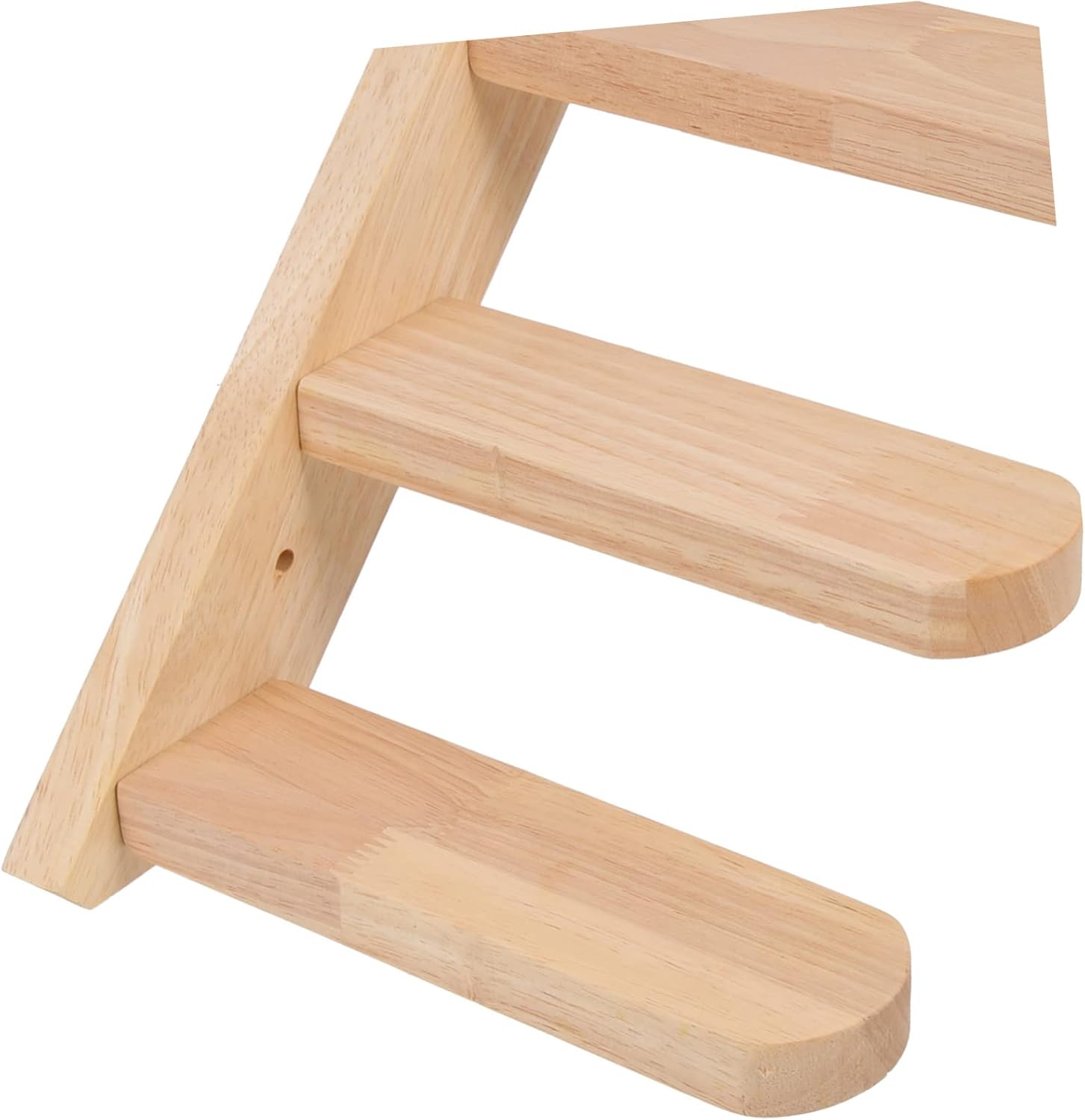 Garneck Cat Climbing Board Wooden Cat Wall Steps for Indoor Use Safe and Sturdy Design Suitable for Kittens Easy to Install