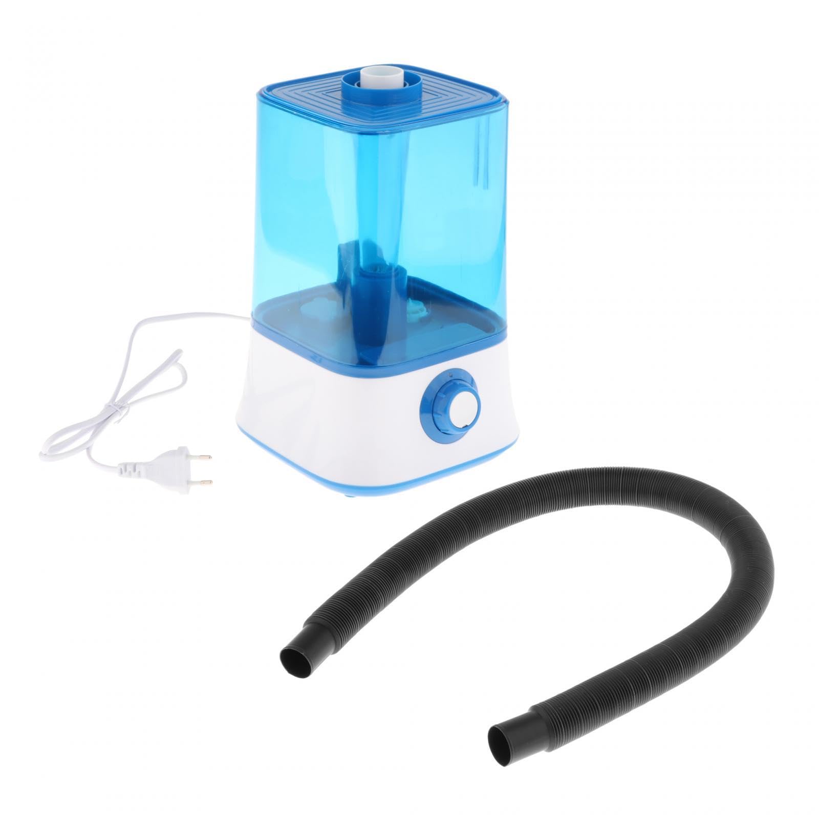 Dispositivo di nebbia per terrario umidificatore per rettili 4L EU 220V con tubo di prolunga Grande capacità 19x18cmx30cm Sistema di nebulizzazione