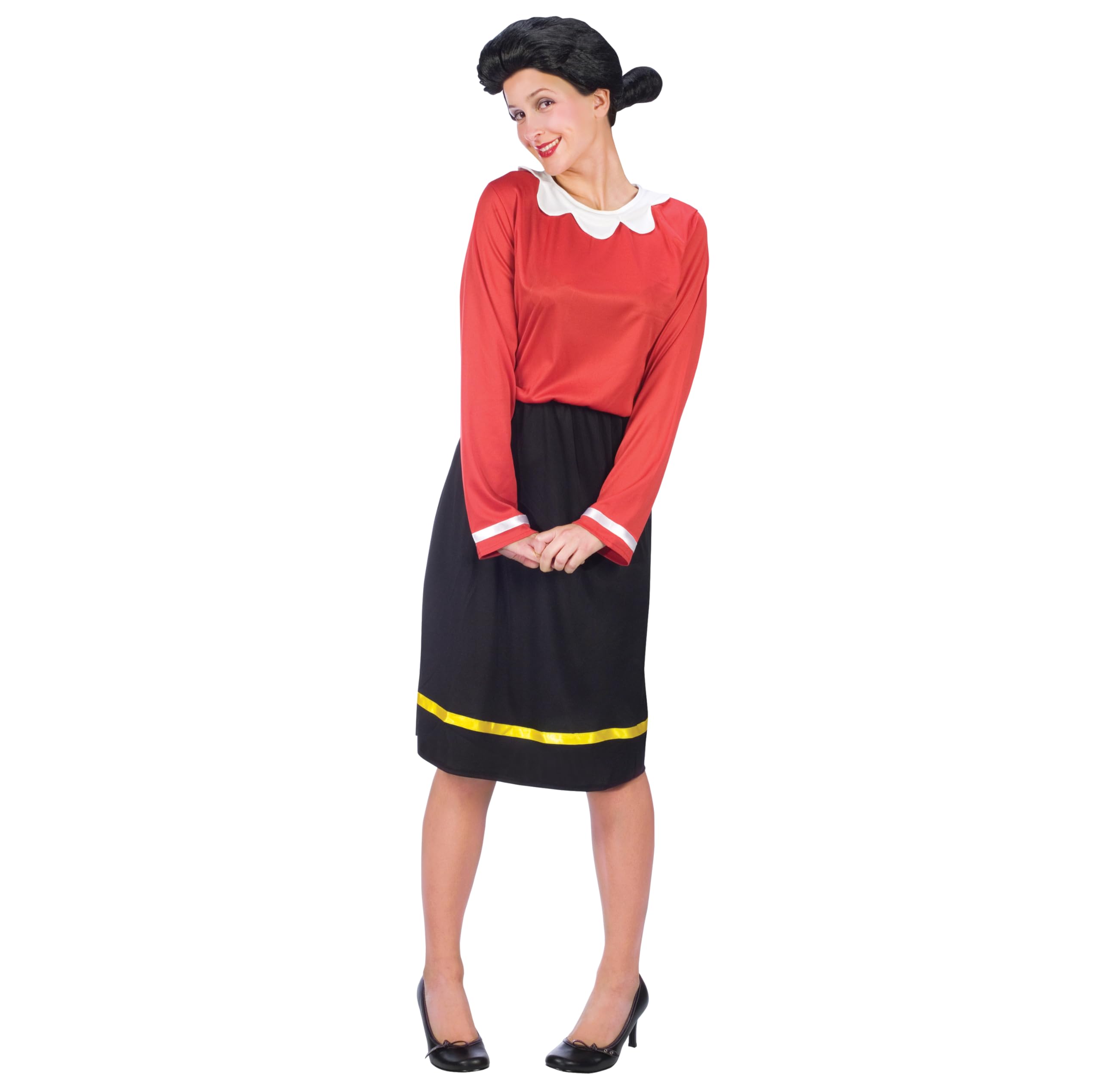 Fun World Womens Olive Oyl Costume Small/Medium (2-8)